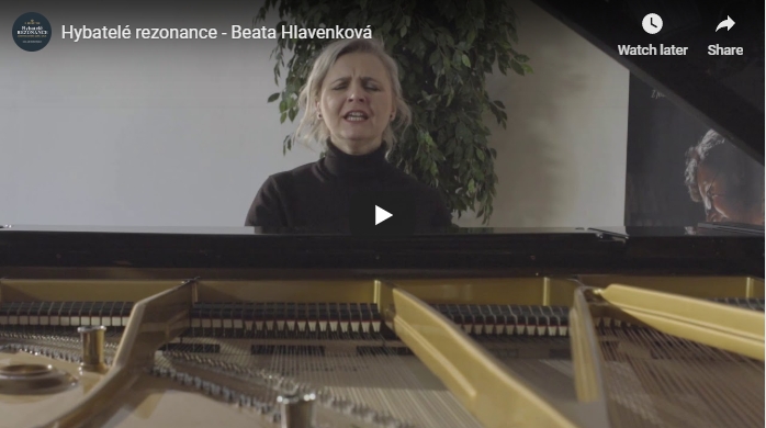 Klavírní recitály Hybatelé rezonance – video pozvánka na 4.3.2019